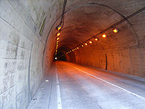 七類トンネル：トンネル内部
