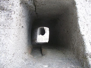 初代福浦隧道：南側坑門