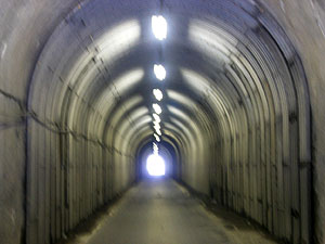 府能隧道：トンネル内部