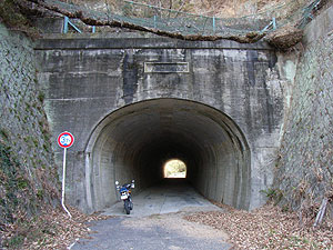 猪之谷トンネル・南側坑門