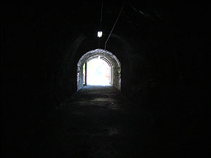 犬瀬１号隧道：トンネル内部