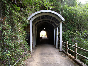 犬瀬２号隧道：南側坑門
