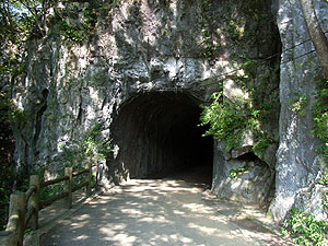 犬瀬２号隧道：北側坑門