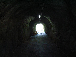 犬瀬２号隧道：トンネル内部
