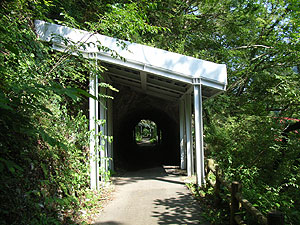 犬瀬４号隧道：南側坑門