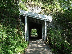 犬瀬５号隧道：南側坑門