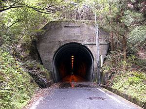 面谷トンネル：南側坑門