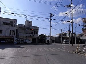 国道331号線合流・沖縄県糸満市字米須「米須」交差点 終点