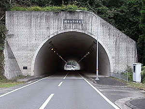佐々江トンネル：北側坑門
