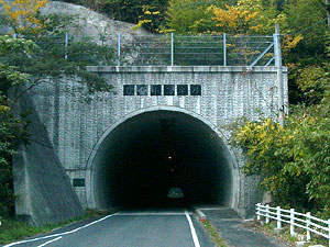新代トンネル：南側坑門