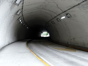 太地隧道：トンネル内部