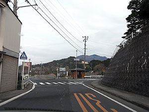 県道6号線合流・鳥取県八頭郡八頭町才代 起点