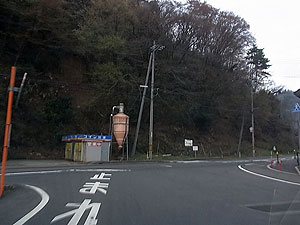 国道29号線合流・鳥取県若桜町大字浅井 終点