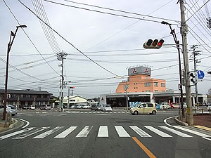 県道318号線合流・鳥取県鳥取市田島「松並町」交差点 起点
