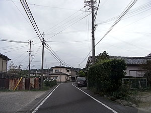 町中の道