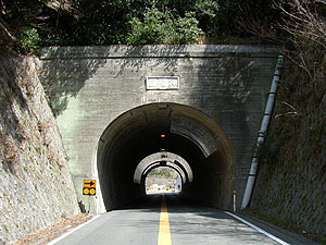 柳隧道：西側坑門